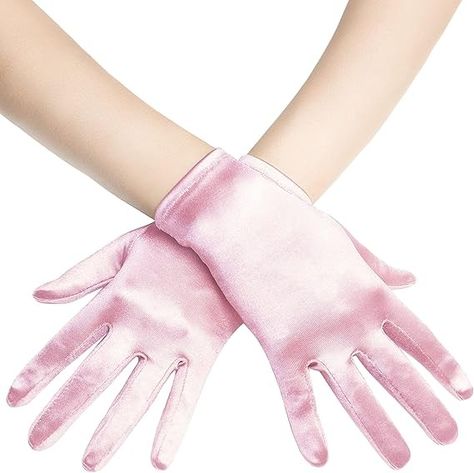 Amazon.com: BABEYOND Short Satin Opera Gloves - Wedding Bridal Gloves Tea Party Banquet Costume Gloves 1920s Flapper Accessories : Clothing, Shoes & Jewelry Flapper Accessories, Red Leather Gloves, Printed Gloves, Satin Gloves, Hand Knit Mittens, Sheepskin Gloves, Grey Gloves, Short Satin, Costume Gloves