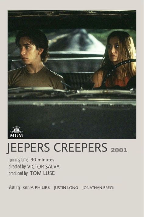 Jeepers Creepers Poster, Dope Movie, The Professional Movie, The Fall Movie, Netflix Horror, Kei Visual, Iconic Movie Posters, Movie To Watch List, Movie Card