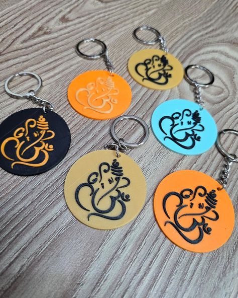 Vinayagar Chathurthi Special Edition Keychains Get these 3D printed Ganesha keychains in cool color combos, only at RM 3 each!!!! Bulk order discount available for 20 pcs & above. Suitable as return gift/doorgift or just as something nice for yourself! Open for order until 4/9/24 11.59pm. Limited stock available, so hurry up & get yours now!!!! Cool Color Combos, Keychain For Boys, Vinayagar Chathurthi, Painting Keychain, God Krishna, Something Nice, Return Gift, Krishna Painting, Something Interesting