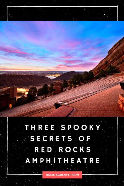 Red Rocks Colorado, Red Rocks Amphitheater, Concert Venues, Ghost Sightings, Red Rock Amphitheatre, Haunted History, Concert Venue, Colorado Travel, Red Rocks