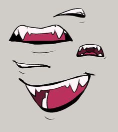 Drawing Mouths, Anime Mouth Drawing, Teeth Drawing, Smile Drawing, Teeth Art, Drawing Face Expressions, Mouth Drawing, Lips Drawing, Drawing Expressions