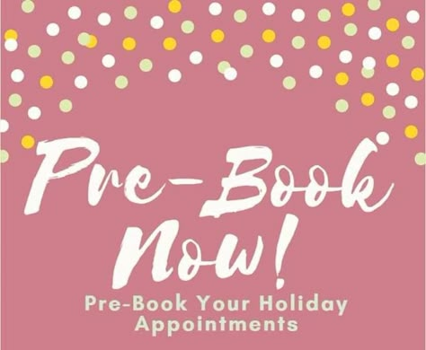 Holiday Appointments, Nail Technician Quotes, Stylist Quotes, Hair Salon Quotes, Salon Promotions, Esthetician Quotes, Salon Life, Hairstylist Quotes, Now Quotes