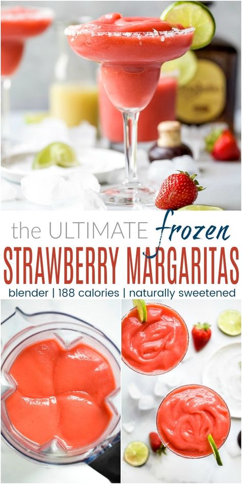 Frozen Strawberry Margarita Recipe, Limeade Margarita, Strawberry Margaritas, Mango Margarita Recipe, Frozen Mango Margarita, Frozen Strawberry Margarita, Strawberry Margarita Recipe, Strawberry Limeade, Homemade Margaritas