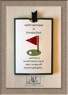 Happy Birthday Man, Golf Cards, Guy Cards, Birthday Pins, Dad's Birthday, Homemade Birthday Cards, Slider Cards, Man Crafts, Birthday Cards For Men