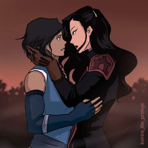 Kora And Asami, Korra X Asami, Avatar Ang, Asami Sato, Avatar Kyoshi, Avatar Zuko, Manga Studio, Korra Avatar, Avatar The Last Airbender Art