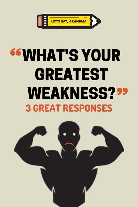 It's the job interview question everyone dreads... "What's your biggest weakness?"  How do you answer this without sounding either arrogant or unconfident?  Learn what the interviewer is looking for and 3 great ways to respond in this blog. What’s Your Biggest Weakness, Biggest Weakness Interview Answers, Interview Weakness Answers, Weaknesses For Interview, Job Interview Nails, Job Interview Meme, Job Interview Weakness, Let's Eat Grandma, Interview Nails