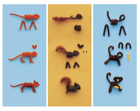 Fun and Easy Kids Crafts for All Ages - Explore, Imagine, and Create! AllFreeKidsCrafts Pipecleaner Animals How To Make, Pipe Cleaner Crafts Animals, Pipe Cleaner Crafts For Kids Animals, Pipe Cleaner Dragon Tutorial, Pipe Cleaner Cat, Pipecleaner Animal, Pipe Cleaner Cat Tutorial, Pipe Cleaner Crafts For Kids, Pipe Cleaner Projects