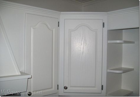 how i painted my oak cabinets, doors, kitchen cabinets, kitchen design, painting, After several coats of primer and semi gloss paint Paint Oak Cabinets, Kitchen Cabinets Painted Before And After, Dark Oak Cabinets, Kitchen Cabinets Before And After, Wood Cupboard, Painting Oak Cabinets, Oak Cupboard, Oak Kitchen Cabinets, New Kitchen Cabinets