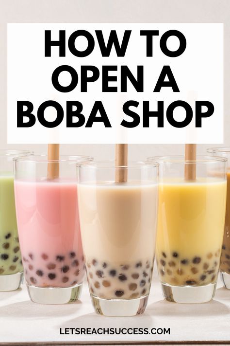 How To Start A Boba Business, Small Boba Shop, Boba Shop Ideas, Bubble Tea Ideas, Boba Tea Business, Boba Shop Interior, Boba Tea Shop Interior Design, Cute Boba Shop, Tea Shop Interior Design