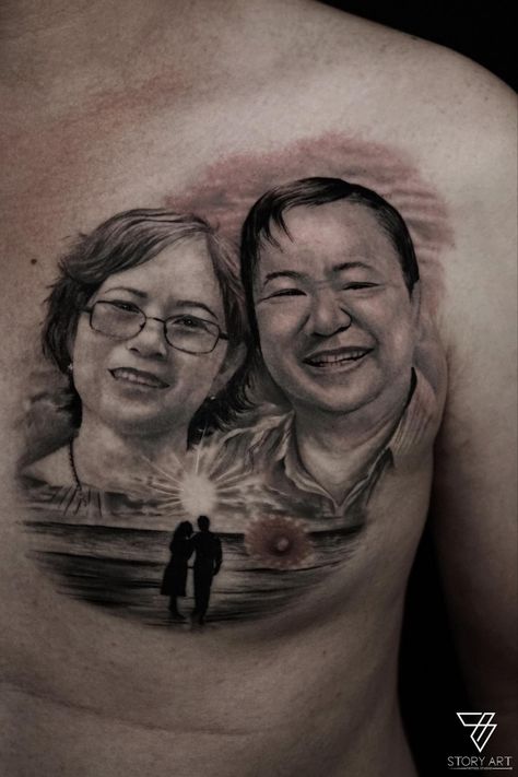 Different Types Of Tattoos, Mom Dad Tattoo Design, Dad Tattoo Design, Honor Your Parents, Mom And Dad Tattoo, Mom Dad Tattoo, Grandparents Tattoo, Mom Dad Tattoo Designs, Handwriting Tattoos