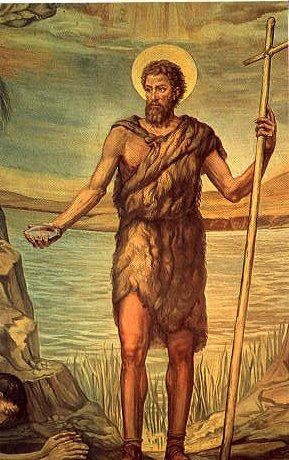 St. John The Baptist Water Ritual, Midsummer's Eve, Hair Like Wool, Saint John The Baptist, No Signal, Alchemy Art, St John The Baptist, Angel Warrior, Bible Characters