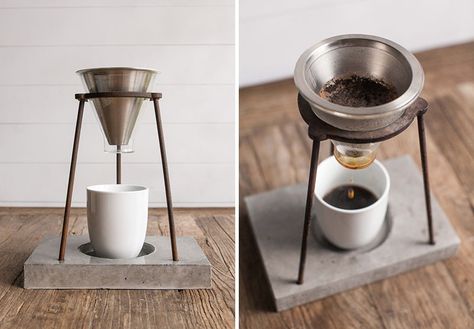 15 Pour Over Coffee Stands That All You Coffee Snobs Need To Be Aware Of Coffee Pour Over Stand, Coffee Dripper Stand, Drip Coffee Stand, Diy Coffee Station, Pour Over Coffee Maker, Coffee Stands, Coffee Shops Interior, Coffee Dripper, Coffee Brewer