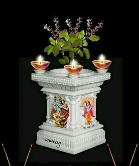 Tulasi Pooja Images, Tulasi Kota Designs Marble, Marble Tulsi Pot Design, Tulsi Chaura Design, Tulsi Pot Design, Tulsi Puja, Thulasi Plant, Gymnastics Room Decor, Pooja Photos