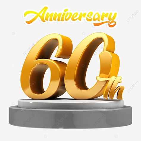 Anniversary Clipart, Anniversary Png, Png Ribbon, Selamat Hari Jadi, 60 Year Anniversary, Birthday Logo, By The Numbers, Happy 60th Birthday, Celebration Background