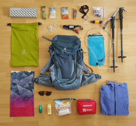 All the gear i use on a typical summer day hike (in germany) Day Hike Essentials, Hiking Germany, Outdoors Outfits, Cactus Tree, Backpack Hiking, Hiking Essentials, Bushcraft Camping, Truck Camping, Outdoor Backpacks