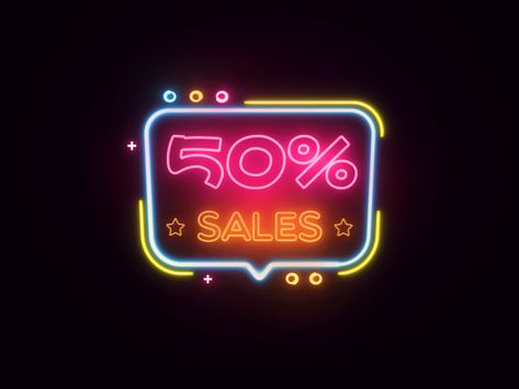 Neon Sales Board Animation by Allen Zhang | Dribbble | Dribbble Neon Animation, Neon Board, Sing Animation, Animation Stop Motion, Game Effect, Ui Animation, Game Ui Design, Neon Nights, Event Banner