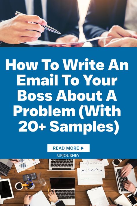 Learn how to effectively communicate with your boss when addressing a problem through email. This pin provides over 20 sample templates to guide you in drafting professional and respectful messages. Ace your communication skills by mastering the art of writing concise and effective emails. Perfect for navigating workplace challenges with confidence and clarity. How To Write A Professional Email, Email Like A Boss, Work Etiquette, Psychology Terms, Write An Email, Friendship And Dating, Life Questions, Success Tips, Work Culture