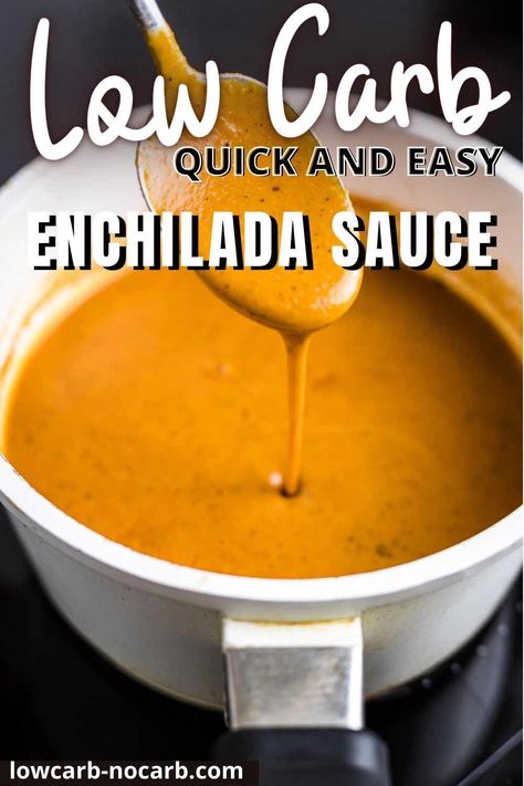 Roja Sauce, Keto Enchilada Sauce, Enchilada Sauce Easy, Keto Savory, Low Carb Enchiladas, Homemade Broth, Carb Dishes, Main Recipes, Healthy Low Carb Dinners