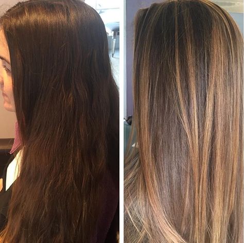 Full head highlight                                                       … Half Head Caramel Highlights, Half Head Highlights Brown Hair Caramel, Half Head Highlights Dark Hair, Caramel Half Head Highlights, Half Head Foils For Dark Hair, Full Head Of Foils On Brown Hair, Full Head Foils On Dark Hair, Half Head Foils, Full Head Foils