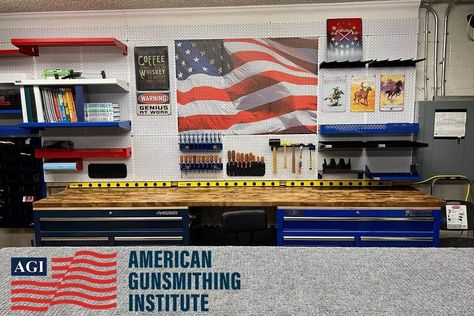 In this three-part series, AGI Gunsmith Gene Kelly walks us through the optimal way to set up a workbench to work on guns How to Set Up Your Workbench for Gunsmithing and Maintenance: Part 1 Bench Building Plans, Movie Fast And Furious, Mark Foster, Vortex Optics, Rock River, Gene Kelly, Plush Carpet, Work Bench, Block Style