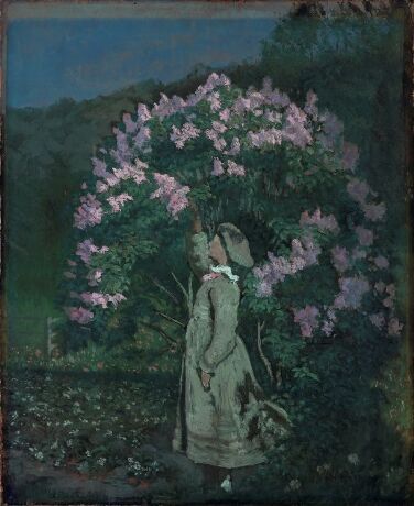 Olaf Isaachsen, The Lilac Bush – Nasjonalmuseet – Collection Lilac Art, Lilac Bush, Lilac Bushes, George Sand, Oslo Norway, Artist Life, Art Historian, Artist Painting, Olaf