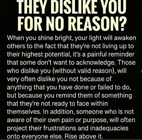 They dislike you for no reason Im Happy Quotes, Energy Healing Spirituality, Quotes Wisdom, Positive Self Affirmations, Mental And Emotional Health, Healing Quotes, Self Improvement Tips, Infj, Im Happy