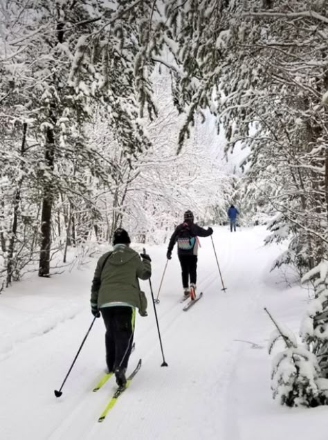 Lakeside Montana, Ski Canada, Lodge Aesthetic, Winter Fitness, Skiing Aesthetic, Xc Ski, Family Ski Trip, Nordic Skiing, Family Ski