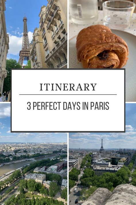 Planning a trip to Paris? Check out this guide for three perfect days in the City of Light 6 Days In Paris, Three Days In Paris Itinerary, Paris Two Day Itinerary, Paris Honeymoon Itinerary, Paris In Three Days, 6 Days In Paris Itinerary, Paris In Two Days, Paris Trip Itinerary, 3 Day Paris Itinerary