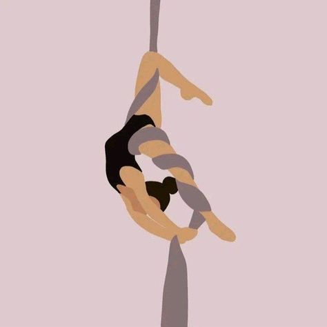 Aerialist Workout, Gymnastics Wallpaper, Dance Flyer, Aerial Gymnastics, Bloxburg Decals Codes Wallpaper, Gymnastics Gym, Dancing Drawings, Aerial Acrobatics, Gymnastics Poses