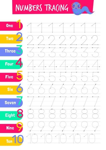 Writing Practice For Kids, Preschool Worksheets Free Printables, Numbers Tracing, Letter Writing Practice, Free Printable Numbers, Math Writing, Free Preschool Worksheets, Free Kindergarten Worksheets, Alphabet Tracing Worksheets