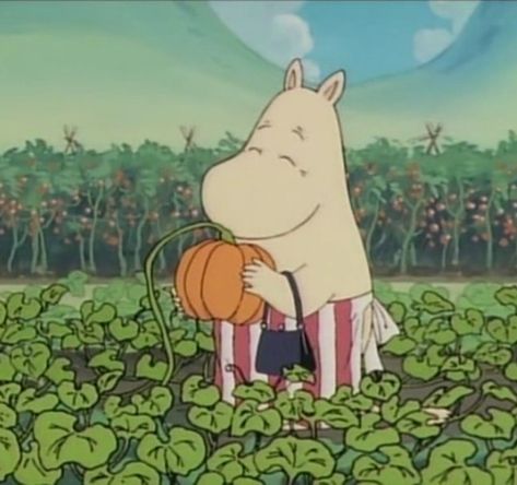 Moomin Pumpkin, Moomin Fall, Moomin Halloween, Moomin Autumn, Moomin Icons, Moomin Aesthetic, Moomin Art, Moomin Valley, Animal Crossing Pocket Camp