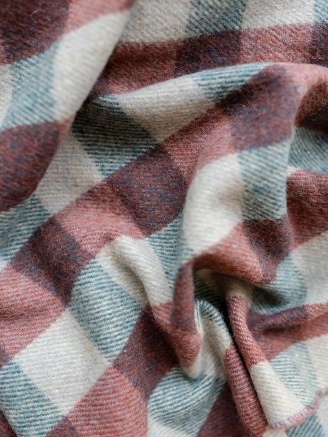 Recycled wool extra large blanket in teal gingham Gingham Blanket, Thrift Ideas, Woollen Blankets, Tartan Blanket, Wool Blankets, Luxury Gifts For Her, Sleep Accessories, Christmas Blanket, Pajamas Gift