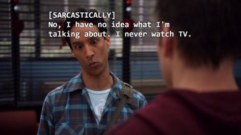 Community Tv Show Quotes, Sitcom Quotes, Sitcoms Quotes, Community Tv Series, Community Memes, Bujo Themes, Queer Platonic, Show Quotes, Reaction Photos