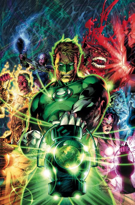 All Lantern Corps, Green Lantern Tattoo, Green Lantern Blackest Night, Alex Chung, Dc Comics Poster, Lantern Tattoo, Batman V Superman Dawn Of Justice, Green Lantern Corps, Comic Poster