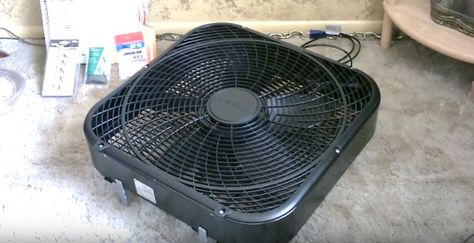 Suffer from suffocating summer heat no more! You can MAKE your own air conditioning using a basic box fan that you can buy at just about any store. Homemade Glazed Donuts Recipe, Homemade Glazed Donuts, Glazed Donuts Recipe, Homemade Ac, Diy Air Conditioner, Glazed Donuts, Laundry Solutions, Donuts Recipe, Central Air Conditioning