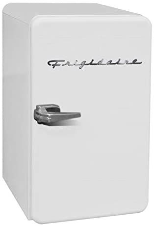 Amazon.com: FRIGIDAIRE EFR372-WHITE 3.2 Cu Ft White Retro Compact Rounded Corner Premium Mini Fridge: Appliances Tiny Fridge, Office Fridge, Cool Mini Fridge, Compact Fridge, Portable Refrigerator, Retro Fridge, Mounted Bottle Opener, Bar Fridges, Small Refrigerator