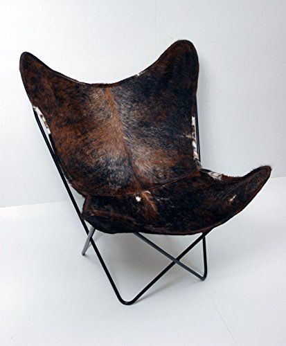 Spanish Bohemian, Falling Water House, Leather Butterfly Chair, Cowhide Chair, Leather Butterfly, Brindle Cowhide, Patchwork Cowhide Rug, Cowhide Pillows, Massage Chairs