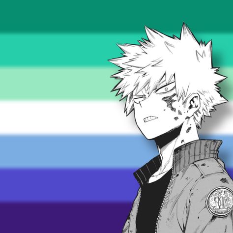 Pride Anime, Bakugo Mha, Katsuki Bakugo, Icons Pfp, Ochako Uraraka, Lgbtq Pride, Lgbt Pride, Izuku Midoriya, Gay Pride