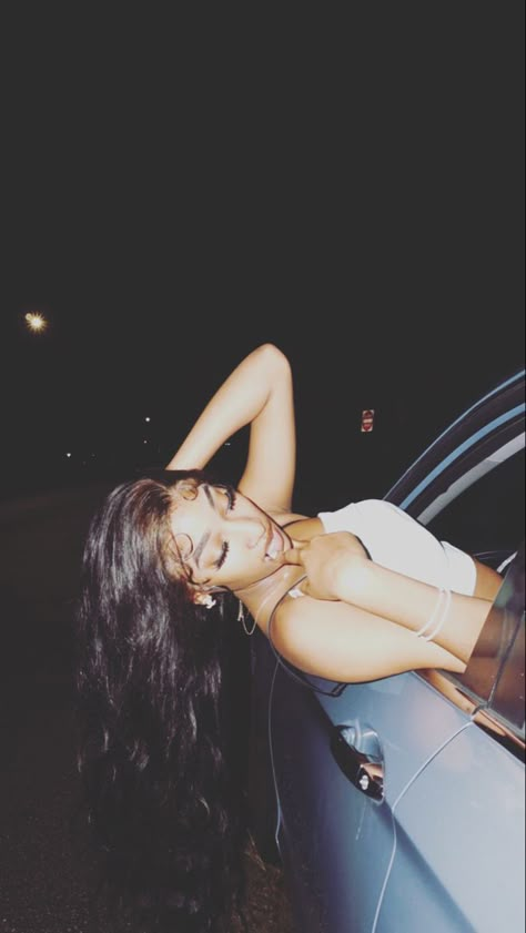 Car pose aesthetic📸 Pictures In Cars Instagram, Back Of Car Photoshoot, In Car Picture Ideas Instagram, In Front Of Car Poses, Photo Shoot In Car, Instagram Picture Ideas Car, On Top Of Car Photoshoot, Parking Garage Photoshoot Baddie, Back Seat Car Pictures Instagram