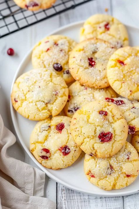 These zesty orange cranberry cookies are such a treat! They're soft, chewy, and bursting with so much delicious flavor. White Chocolate Cranberry Orange Cookies, Orange Cranberry Spice Cookies, Soft Cranberry Orange Cookies, Orange Craisin Cookies, Orange Amaretti Cookies, Gluten Free Cranberry Orange Cookies, Cranberry And Orange Cookies, Candied Orange Peel Cookies, Orange And Cranberry Cookies