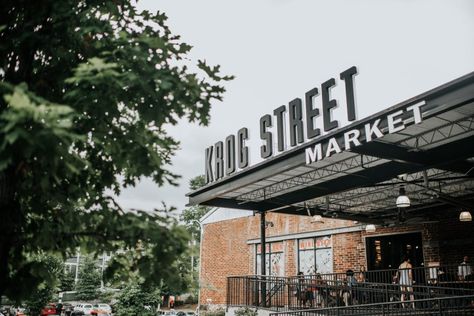 Places In Atlanta, Krog Street Market, Atlanta Beltline, Dog Yoga, Building An Empire, Movie Studio, Food Hall, Street Market, Food Places