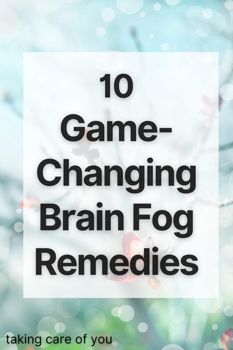 Struggling with perimenopause brain fog? Discover 10 game-changing tips to help clear your mind and boost your cognitive function. Say goodbye to forgetfulness and hello to mental clarity with these brain fog busters! #perimenopause #brainfog #menopause #mentalclarity" Brain Fog Supplements, Brain Fog Remedies, Clear Brain Fog, Foggy Brain, Brain Tricks, Deep Breathing Exercises, Mental Energy, Boost Your Energy, Improve Focus