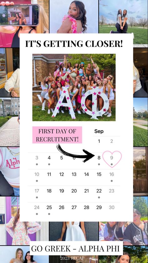 Sorority Recruitment Posts Social Media, Sorority Recruitment Flyer, Sorority Recruitment Posts, Sorority Social Media Posts, Sorority Birthday Post Template, Go Greek Instagram Story, Sorority Social Media Ideas, Greek Letters Painted, Greek Graphics