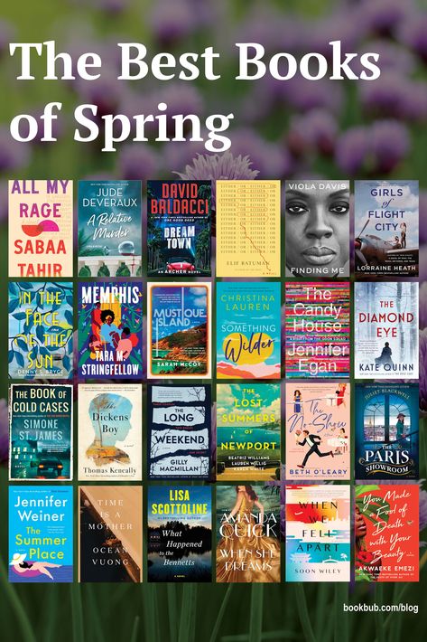 On the hunt for good new books to read this spring? Check out this list. #books #spring #newbooks Spring Book Recommendations, Books To Read In Spring, Spring Reading List, Spring Movie, New Books To Read, Best Book Club Books, Reading List Challenge, Summer Reads, Spring Reading