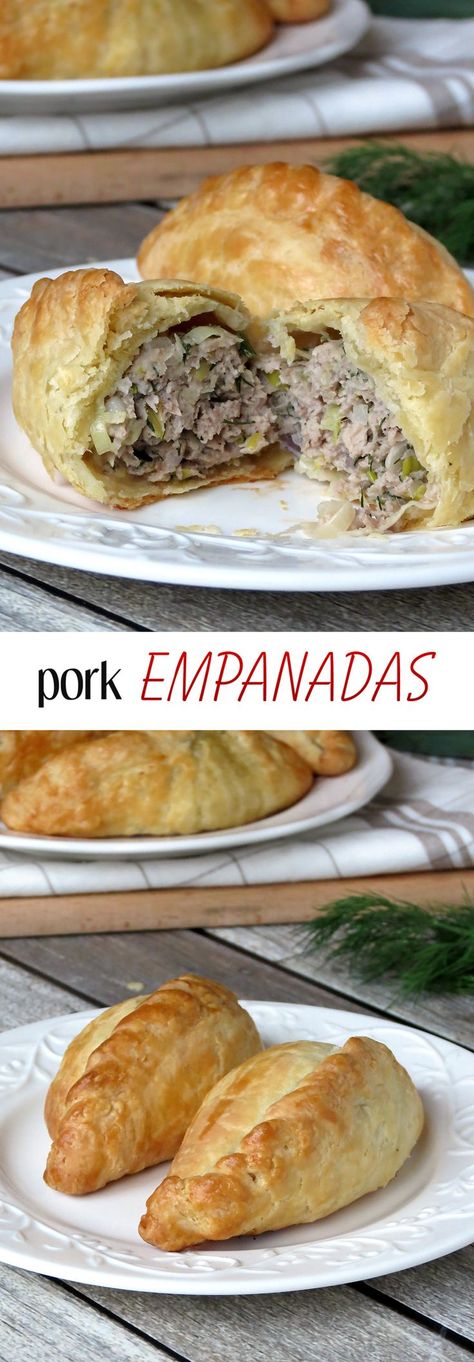 Filipino Empanada, Empanadas Recipe Chilean, Argentine Beef Empanadas Recipe, Beef Empanadas Recipe Argentina, Chilean Empanadas Dough, Pork Empanadas, Hand Pie, Pork Ham, Empanadas Recipe