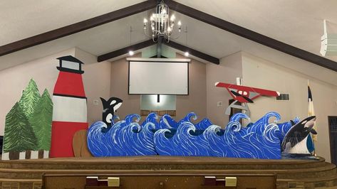 VBS 2024 Breaker Rock Beach | We have to add a few finishing pieces 🩷 | Facebook Breaker Rock Beach Decorations, Vbs 2024 Breaker Rock Beach, Breaker Rock Beach, Beach Decorations, Rock Beach, Vbs 2024, Beach Decor, Classroom Ideas, Quick Saves