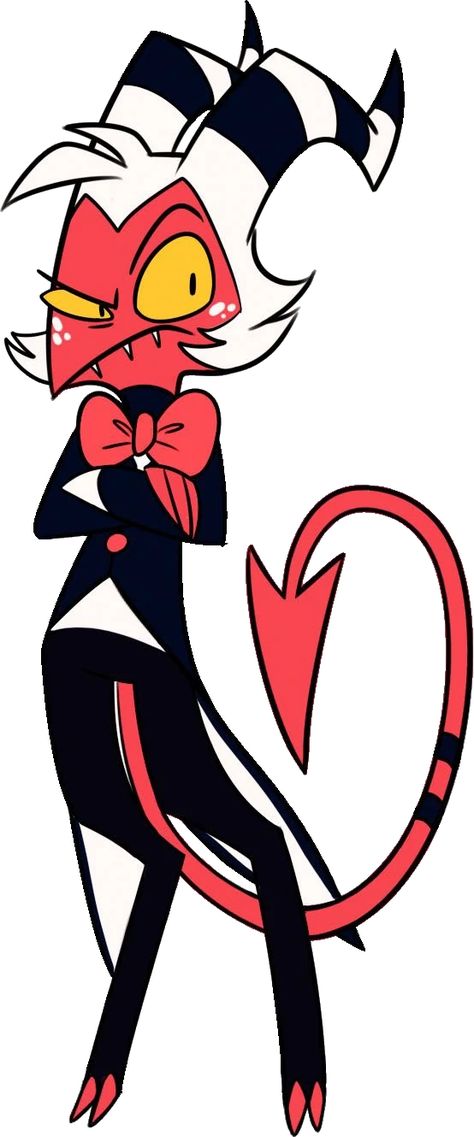 Imp Demon, Pointy Hair, White Freckles, Art Folder, Happy Relationships, Long Red, Helluva Boss, Hazbin Hotel, Main Characters