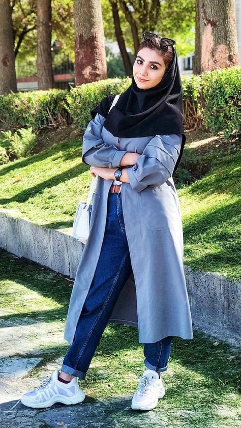 Best Iranian fashion – aroosiman.ir – Medium Manto Iranian, Persian Girl, Iranian Fashion, Persian Fashion, Hijab Fashionista, Pakistani Fashion Casual, Iranian Women Fashion, Mode Abaya, Iranian Women