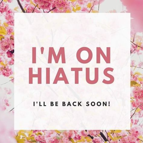 On Hiatus Quotes, Social Media Break Wallpaper, Hiatus Wallpaper, Social Media Hiatus Quotes, Hiatus Quotes, Hiatus Social Media, Taking A Break From Social Media Quotes, Hiatus Rp, Take A Break Quotes