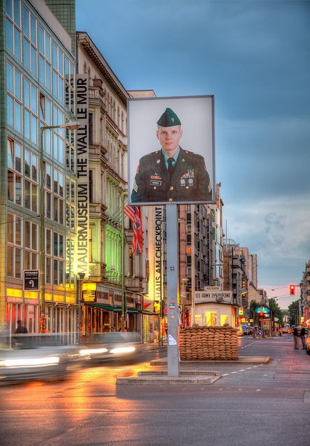 Checkpoint Charlie, Berlin, Germany is now located in the Allied Museum in the Dahlem neighborhood of Berlin Grad Trip, Germany Trip, Checkpoint Charlie, American Tank, Art Through The Ages, Berlin Art, Berlin Berlin, Travel Germany, West Berlin